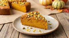 オレンジの香りがほのかに漂うしっとり人参ケーキ：風味と軽やかさの絶妙なバランス