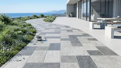 タイルや磁器はもはや標準ではない:通路には今、滑りにくくひび割れしにくいコーティングが採用されている