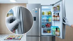 冷蔵庫のパッキンは真っ白になり、密着性も向上します：お手入れ方法
